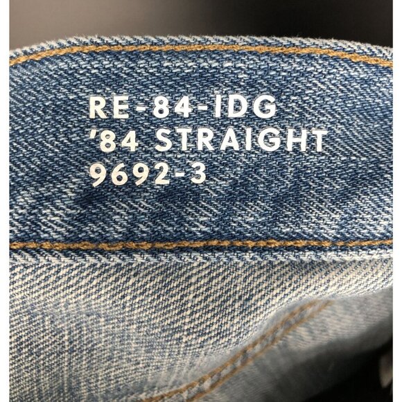 J.Crew Women's Mid-Rise Straight Jean Size 32 Elise Wash No Stretch Rigid Denim - Picture 4 of 9